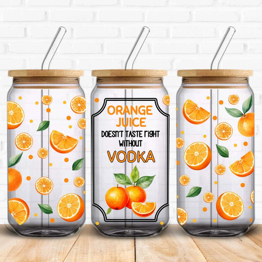 Orange juice vodka