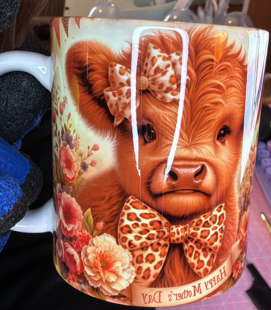 Mother’s Day highland cow mugs