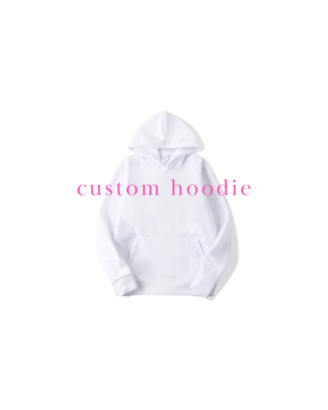 custom adult hoodie